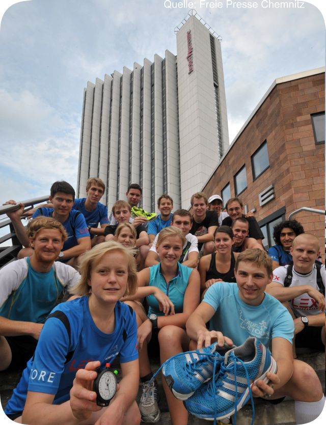 Mercure Hotel in Chemnitz läd zum Treppenlauf